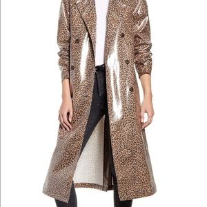 SOMETHING NAVY Rain Coat NWT!